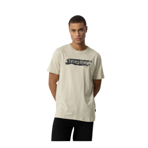 T-shirt in cotone da uomo  beige