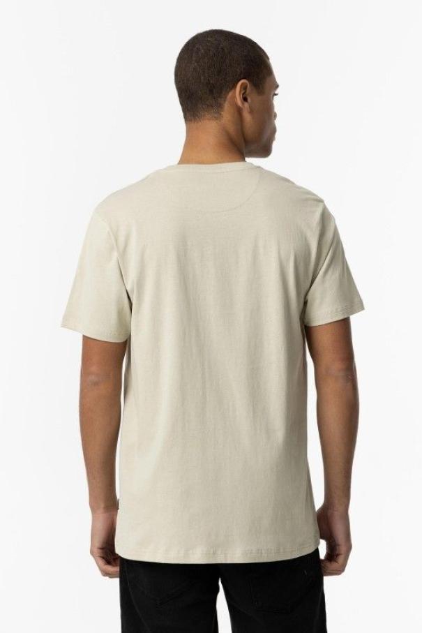 T-shirt in cotone da uomo Tiffosi beige