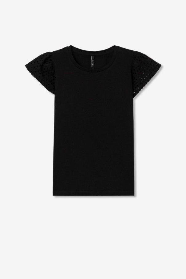 T-shirt donna Tiffosi nero