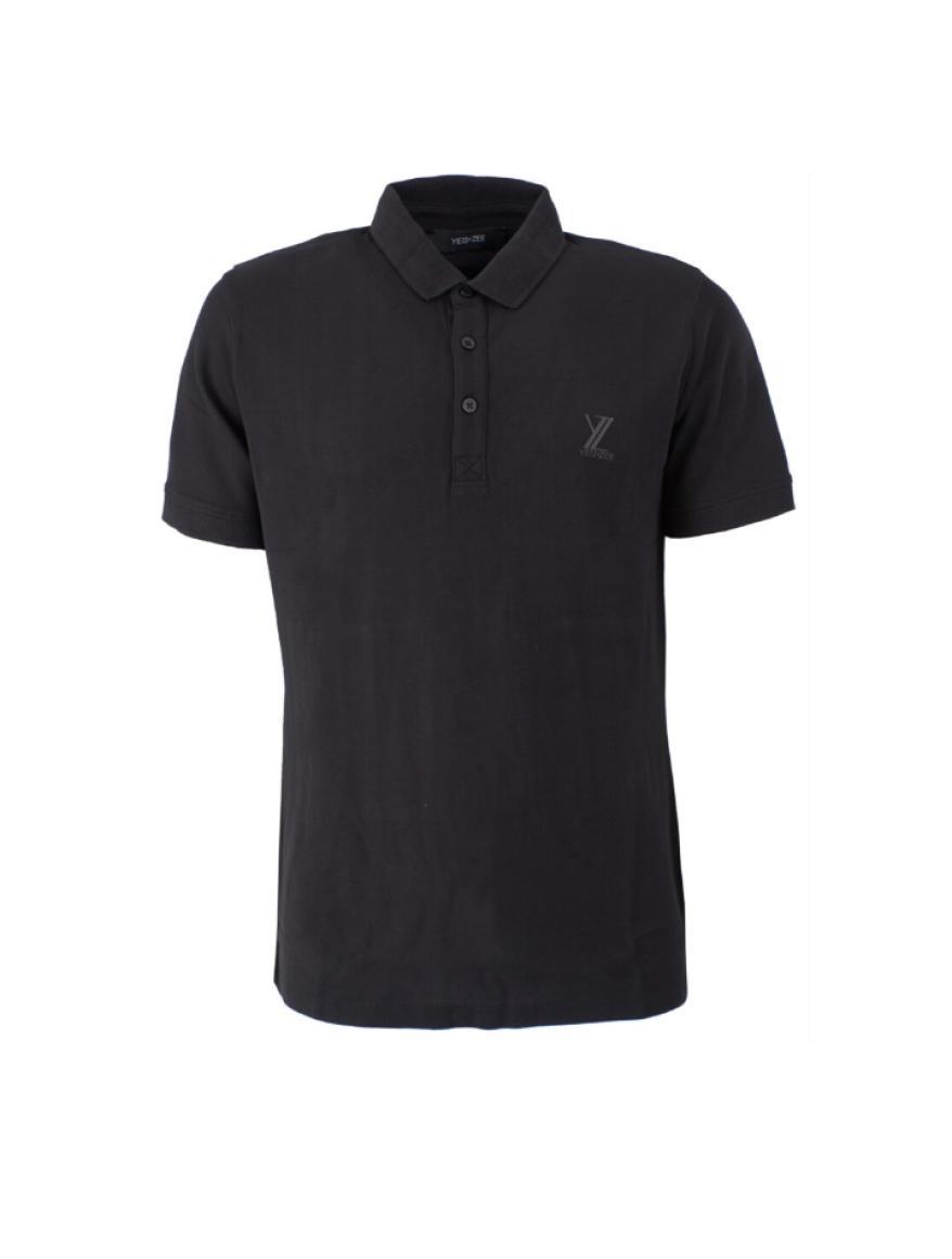 Yes zee polo piquet uomo nero