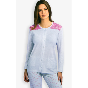 Pigiama donna calibrato  gp5059/ac grigio