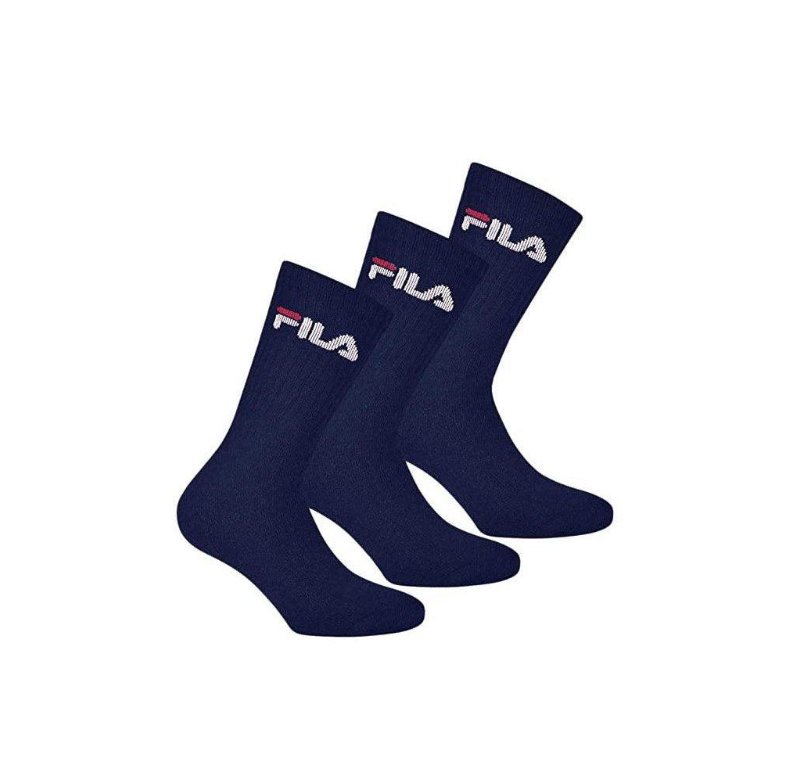 Fila tris calzini da tennis in spugna Blu