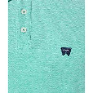 Polo da uomo in cotone  verde