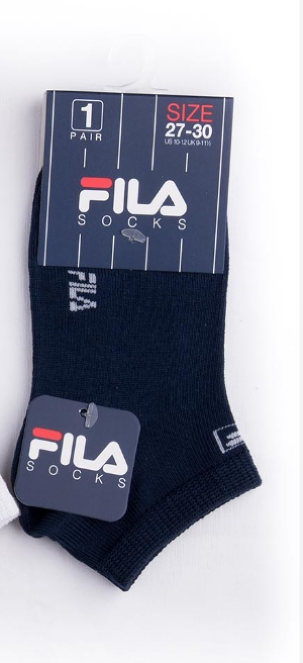 Fila tris calzini invisibili junior F1049 blu