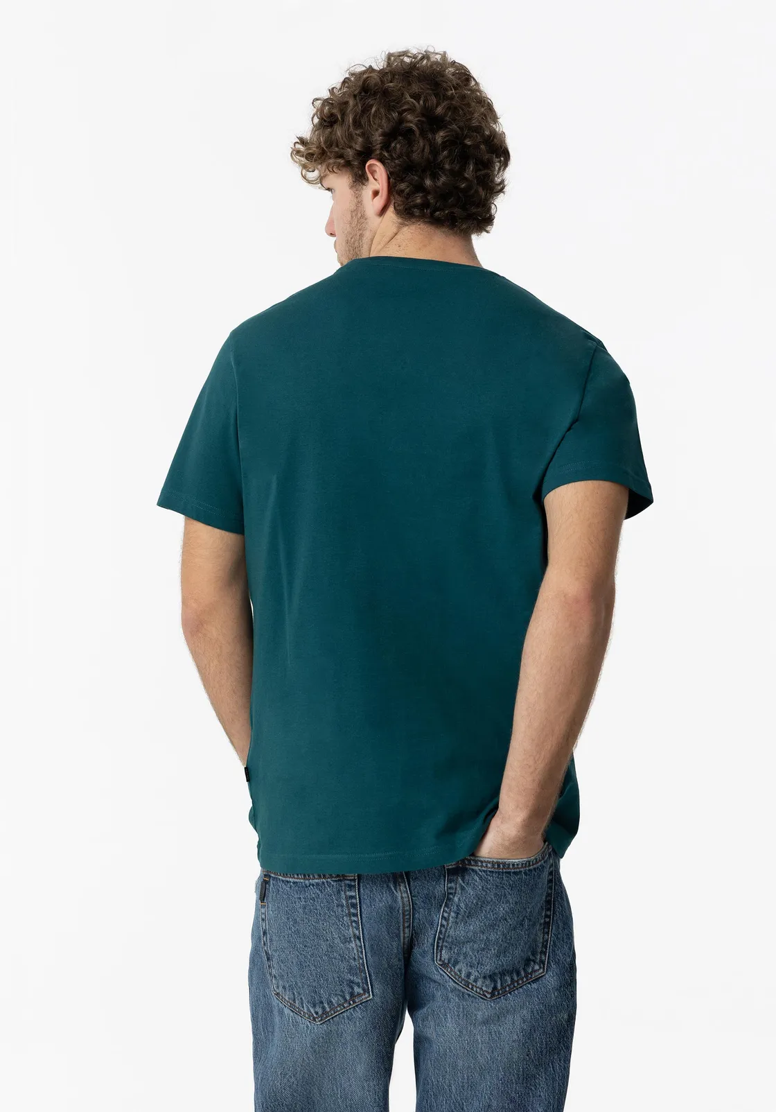 T-shirt uomo Tiffosi verde petrolio Petrolio