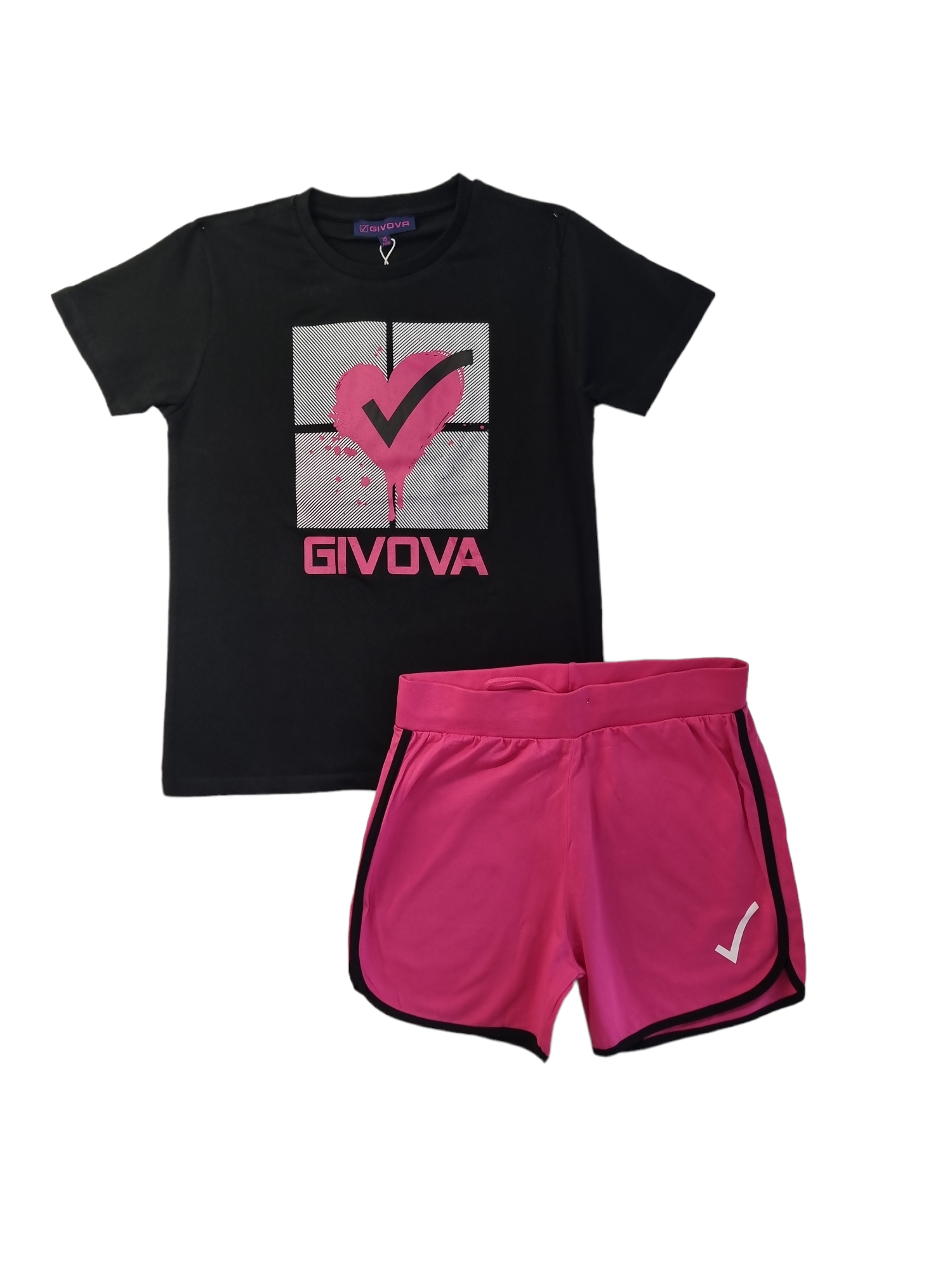 Completo sportivo estivo ragazza Givova