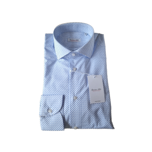 Camicia manica lunga da uomo in cotone