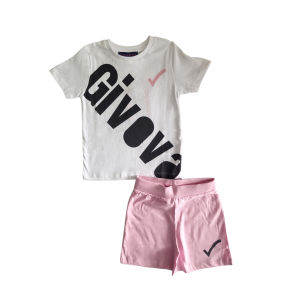 Completo sportivo estivo bambina