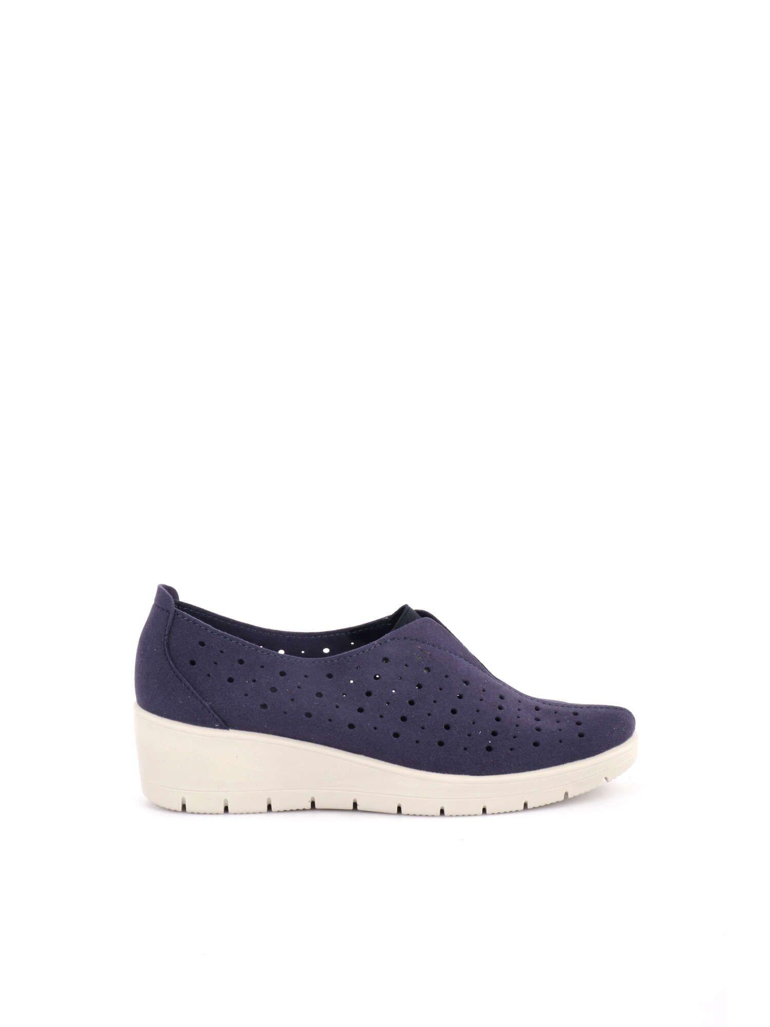 Scarpa Fly Flot con zeppa da donna blu