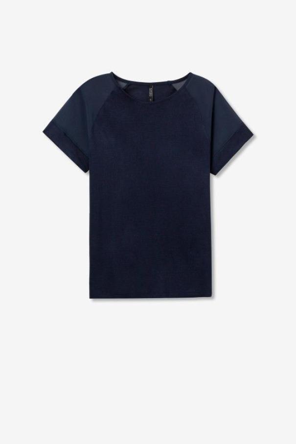 tiffosi t-shirt donna blu blu