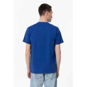 T-shirt girocollo con stampa bluette