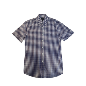 Camicia mezza manica da uomo  slim fit