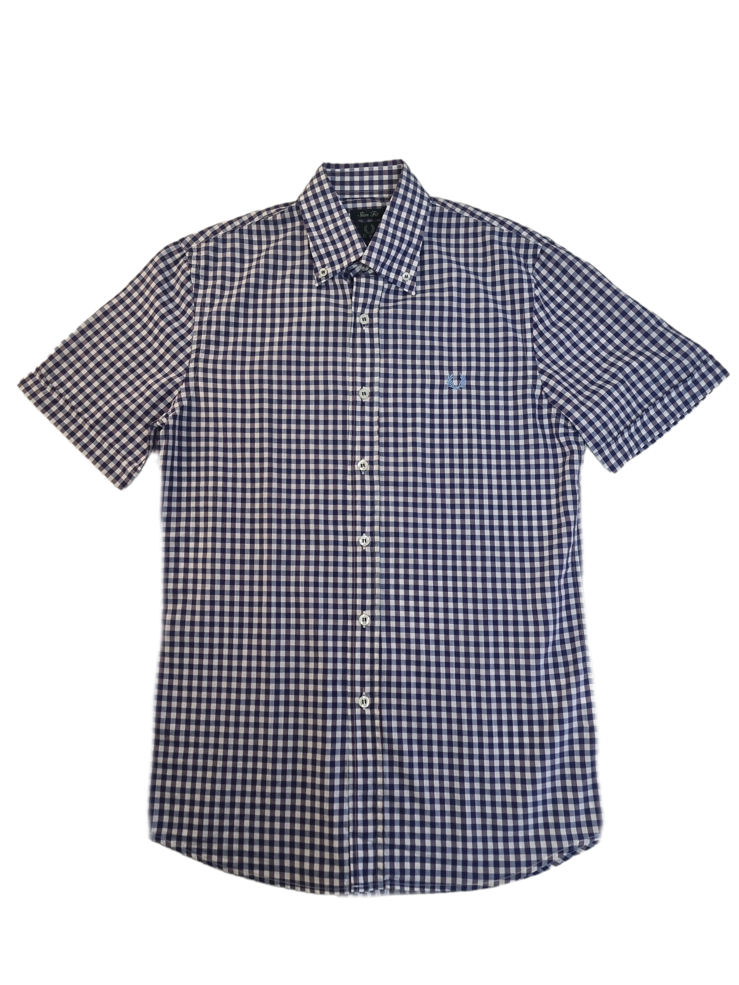 Camicia mezza manica da uomo Fred Perry slim fit