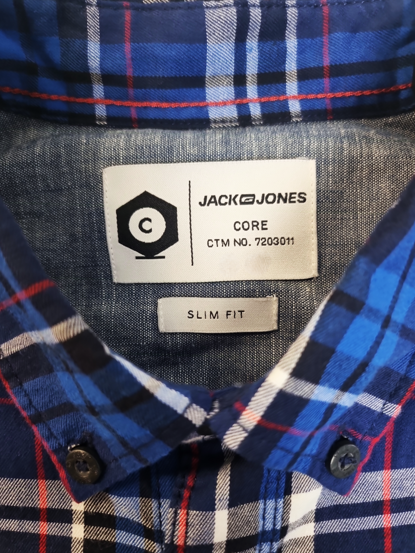 Camicia mezza manica da uomo Jack & Jones slim fit