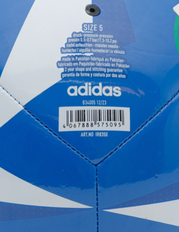 Pallone Adidas Nazionale Italiana FIGC 2024 size 5