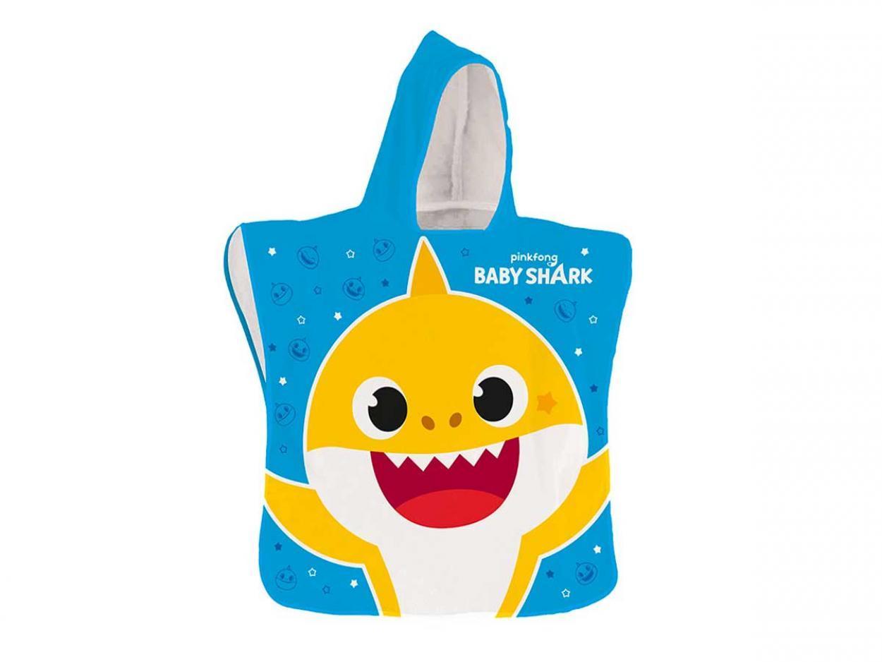 Poncho da bambini Baby Shark 