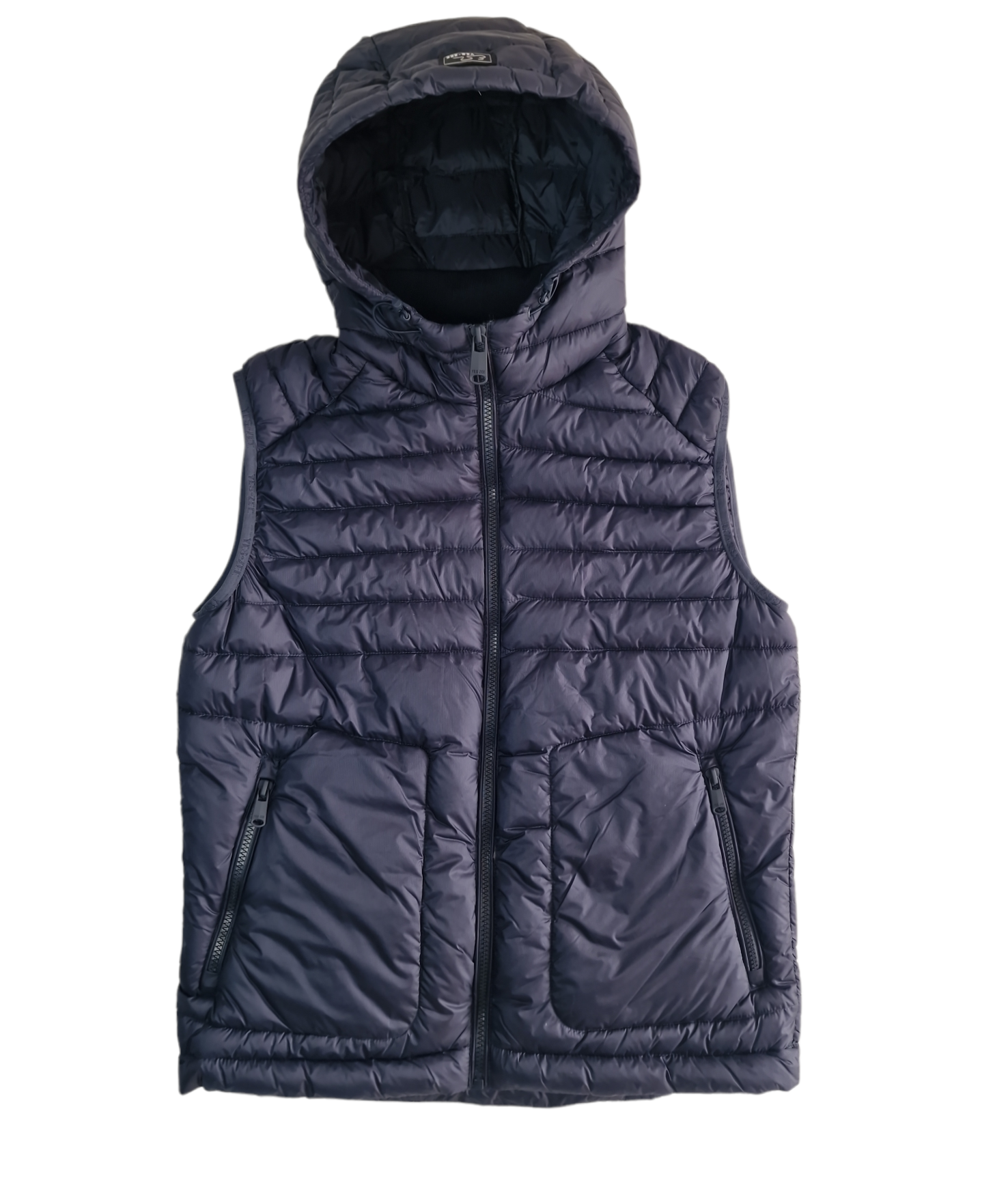 Gilet smanicato con cappuccio da uomo Yes Zee