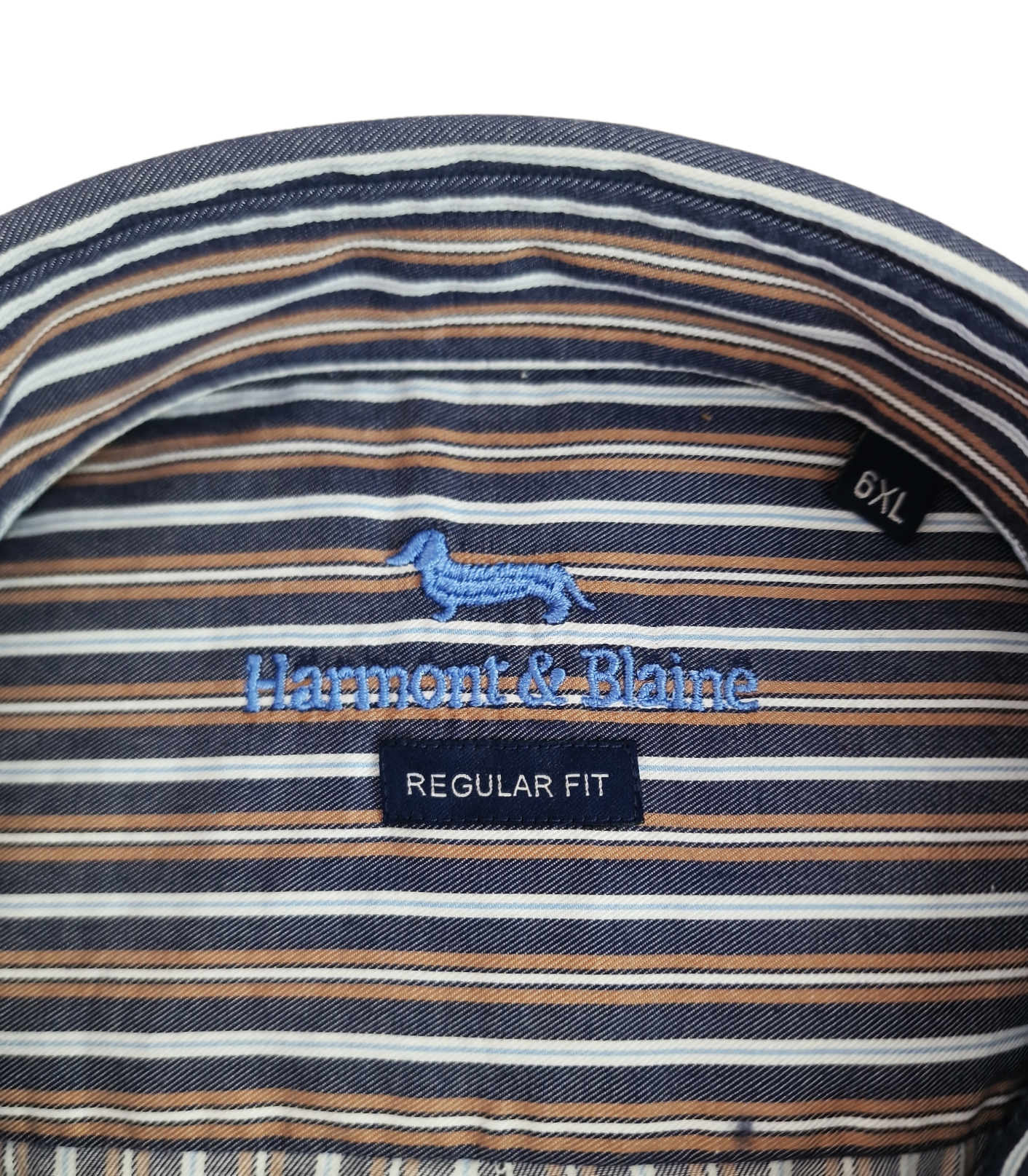 Camicia da uomo manica lunga in cotone Harmont & Blaine