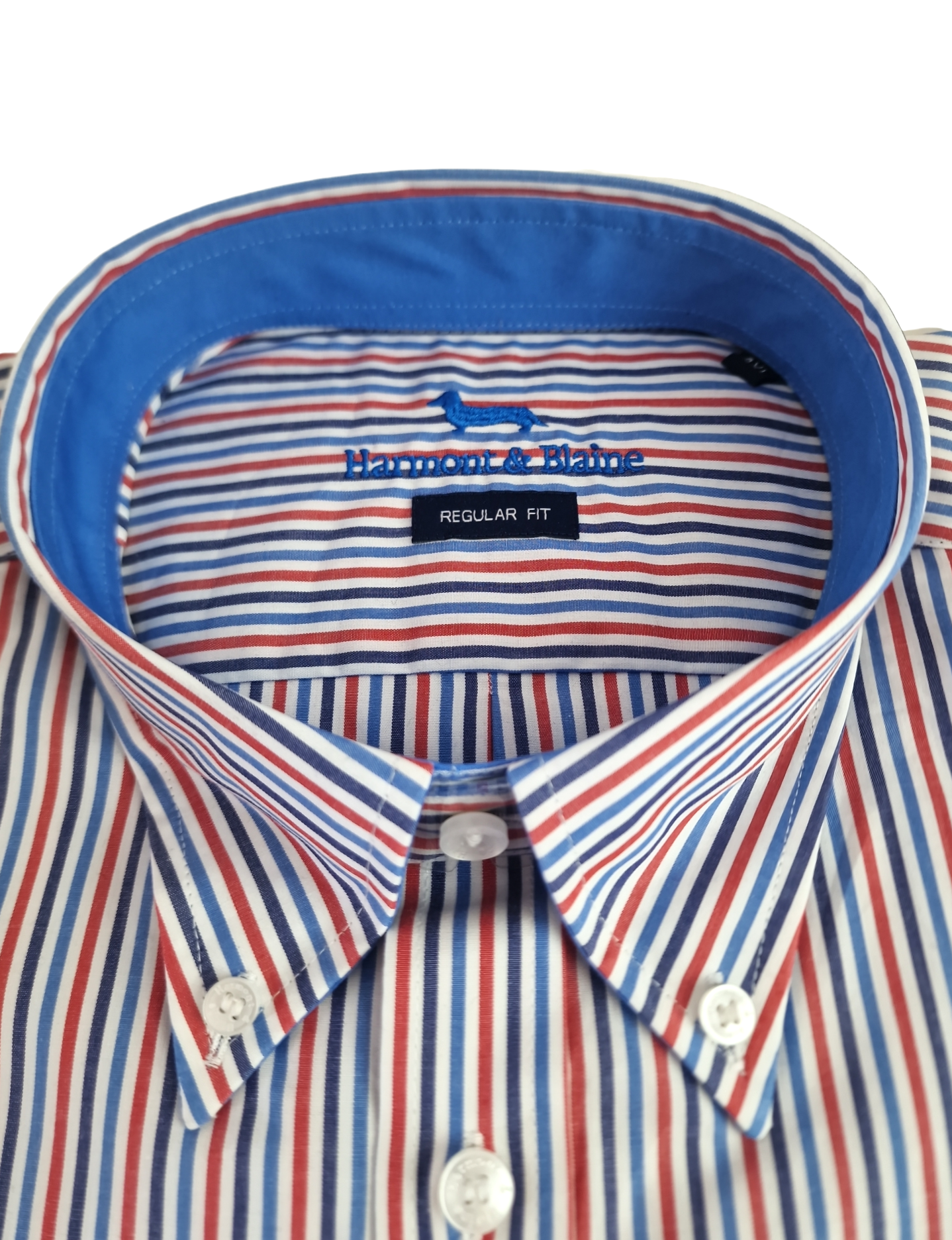 Camicia da uomo manica lunga in cotone Harmont & Blaine