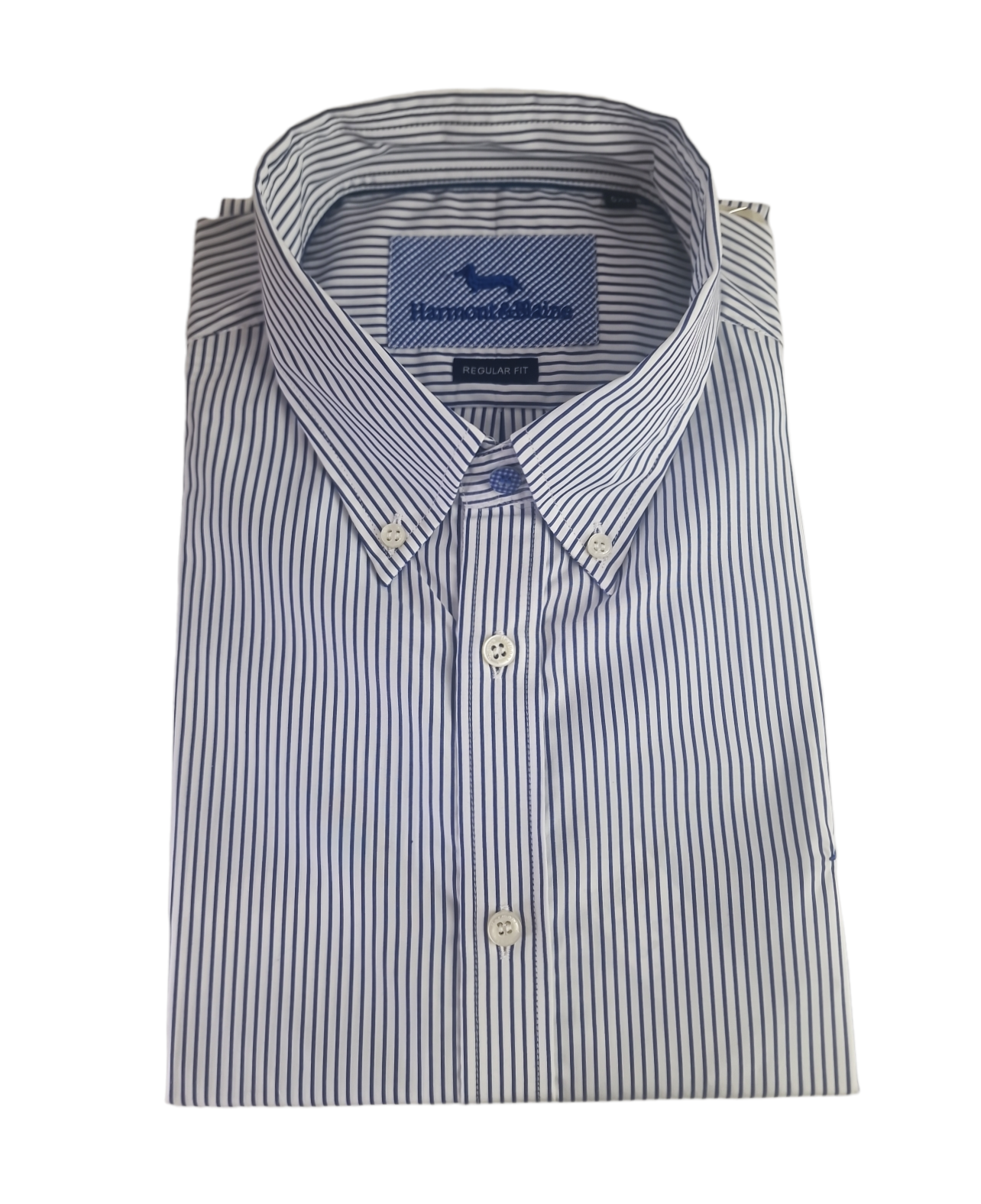 Camicia da uomo manica lunga in cotone Harmont & Blaine