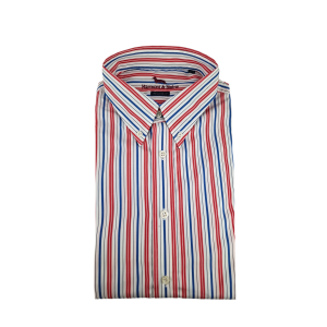 Camicia da uomo manica lunga in cotone