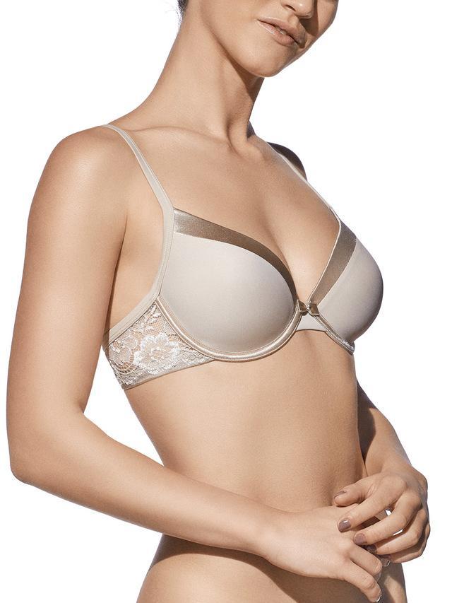 Reggiseno con merletto coppe e ferretto Selene nudo