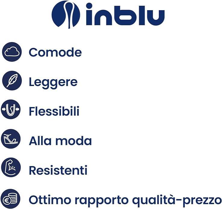 Infradito uomo con plantare imbottito Inblu blu