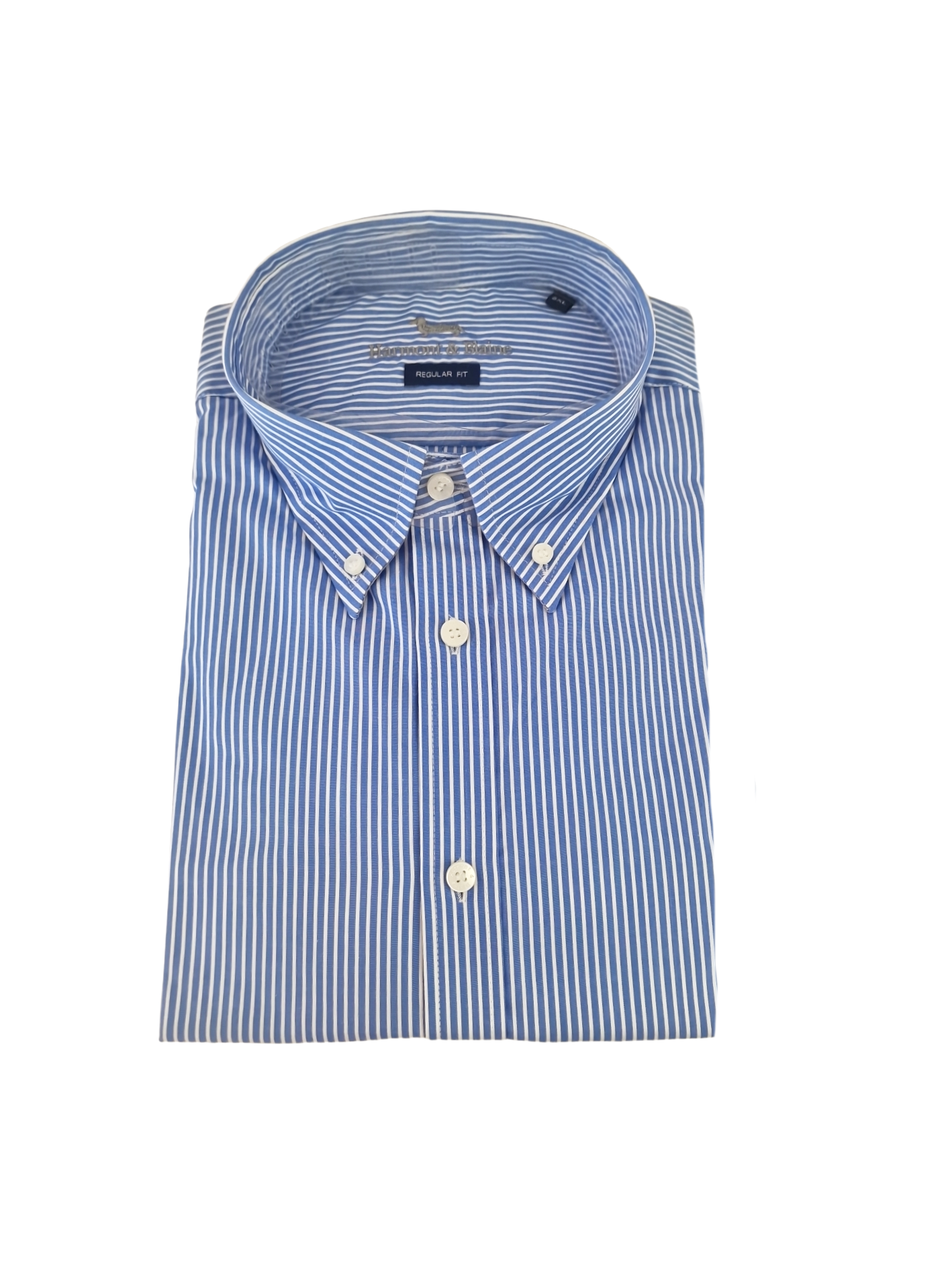 Camicia manica lunga in cotone a righe da uomo Harmont & Blaine