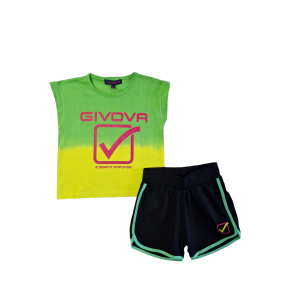 Completo sportivo estivo bambina