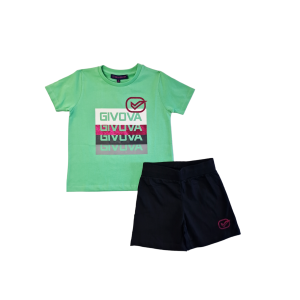 Completo sportivo estivo bambina