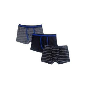 Tris boxer da uomo in cotone elasticizzato