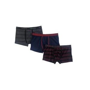 Tris boxer da uomo in cotone elasticizzato