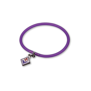 Bracciale in silicone con ciondolo compatibile con fiorentina