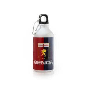 Borraccia in alluminio compatibile con genoa calcio 400ml