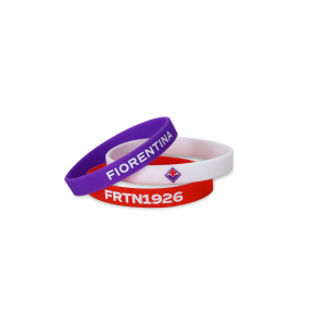 Tris bracciali in silicone compatibile con fiorentina