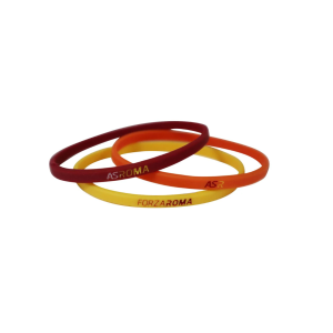 Tris bracciali in silicone compatibile con roma