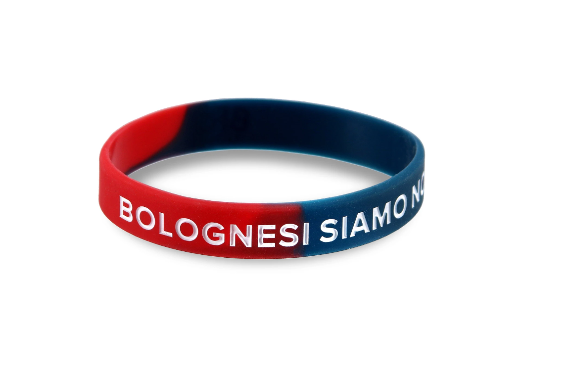 Bracciale in silicone compatibile con Bologna