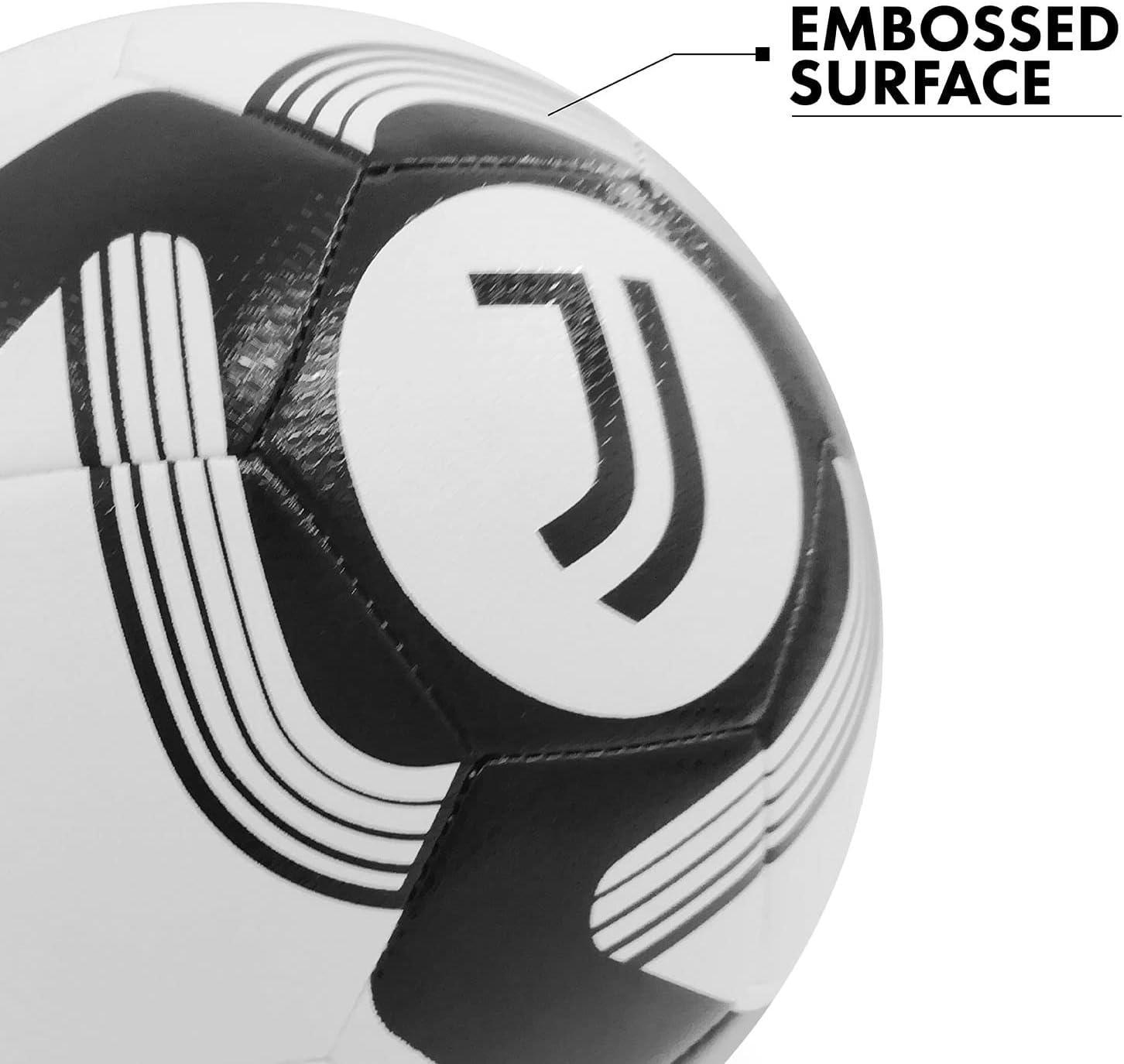 Pallone calcio compatibile con Juventus Pro edizione limitata misura 5