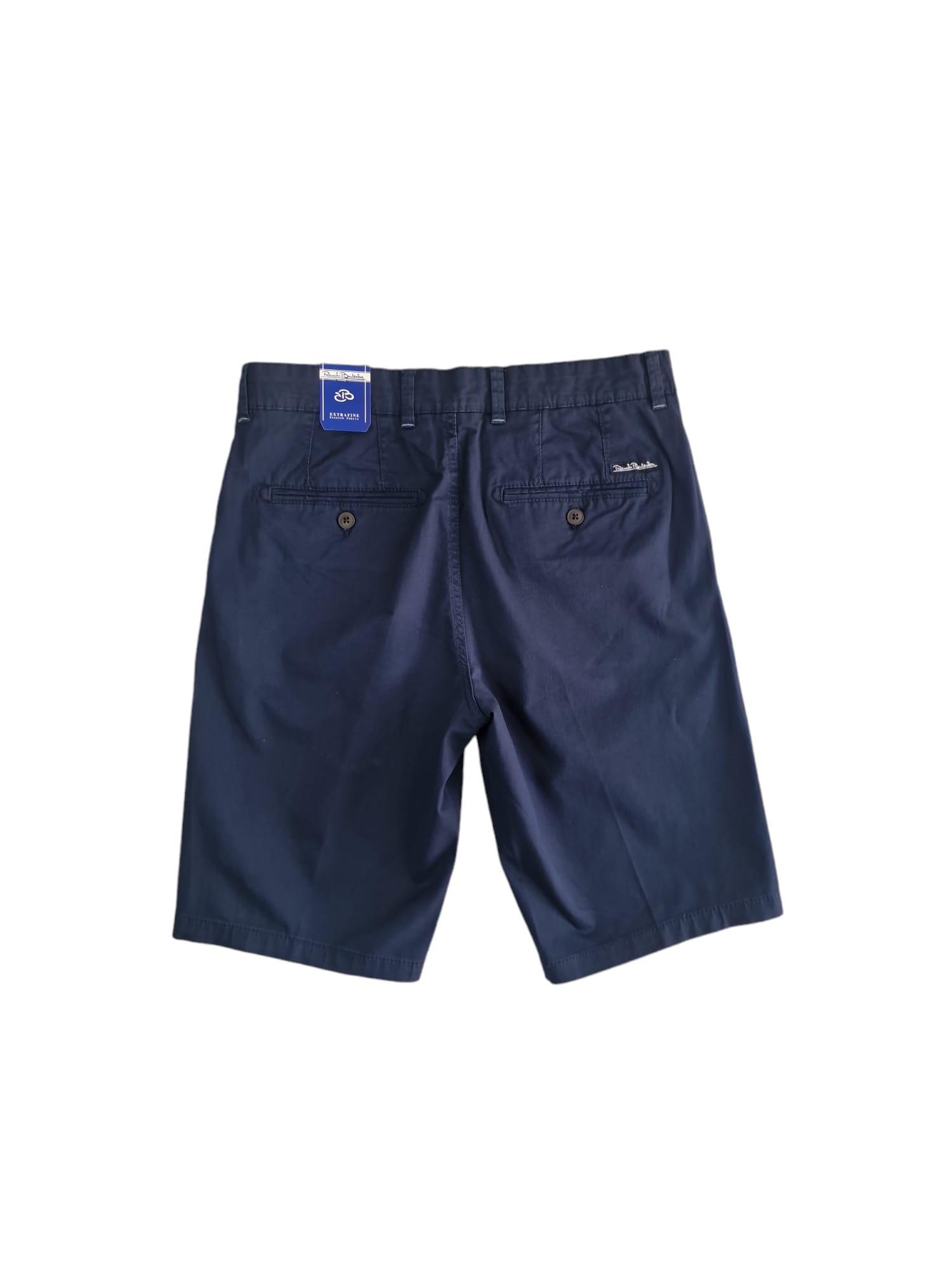 Bermuda uomo in cotone elasticizzato Renato Balestra blu