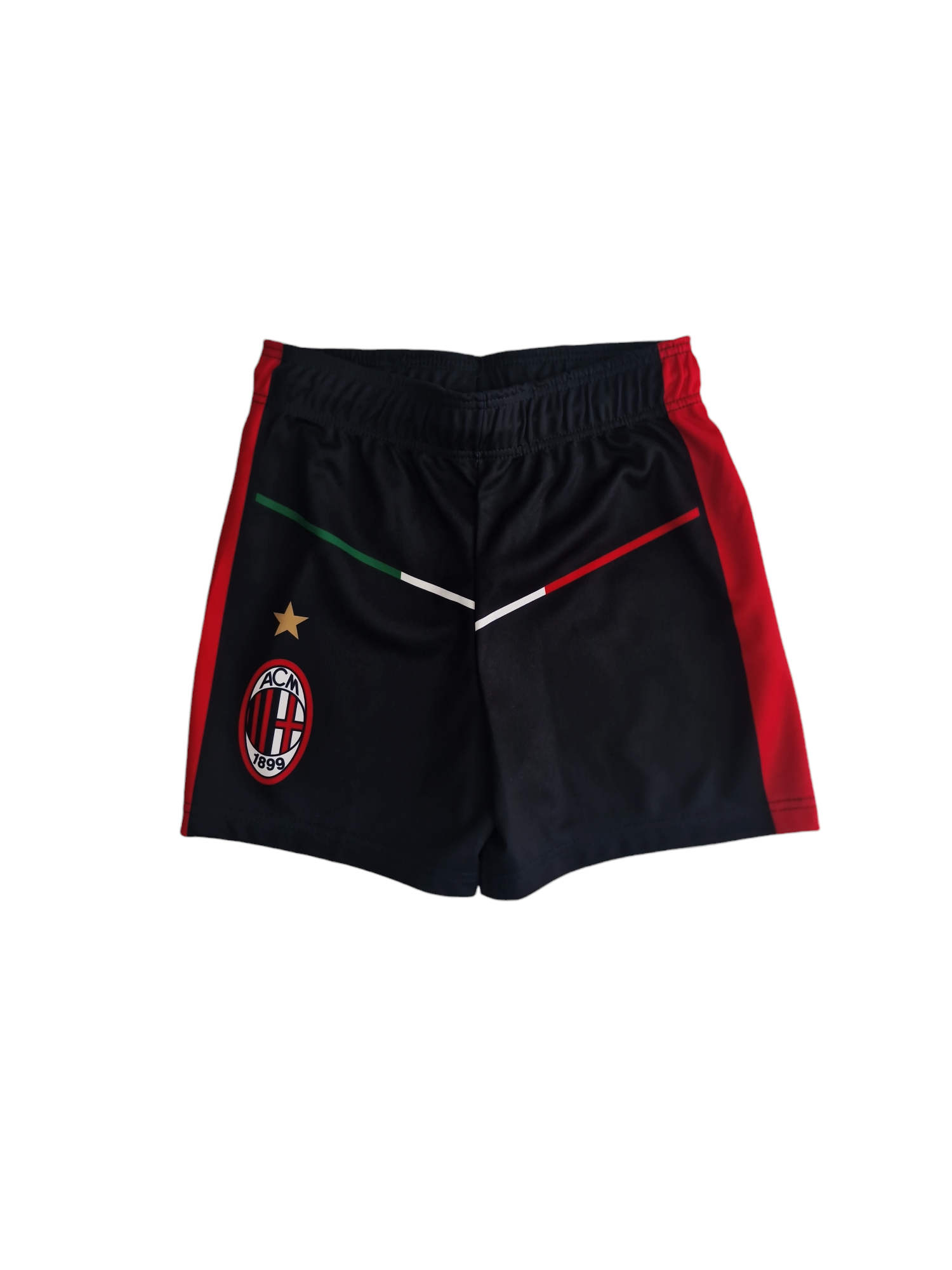 Pantaloncino sportivo da bambino replica compatibile con Milan