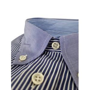 Camicia da uomo manica lunga in cotone a righe