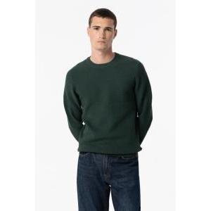 Maglioncino uomo cotone galiza verde matt