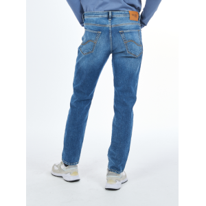 Jeans uomo slim sabbiato chiaro jeans