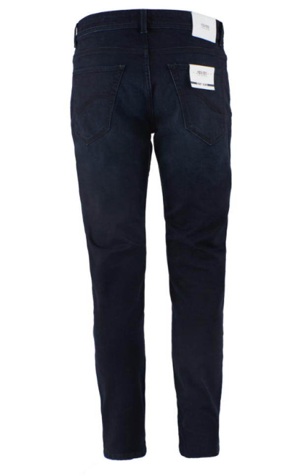 yes zee jeans uomo slim blu scuro basico blu scuro