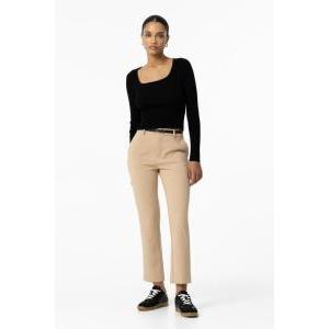 Pantalone donna chinos benedita_11  avorio