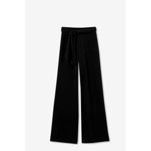 Pantalone palazzo pes con cinta jojo_1b nero