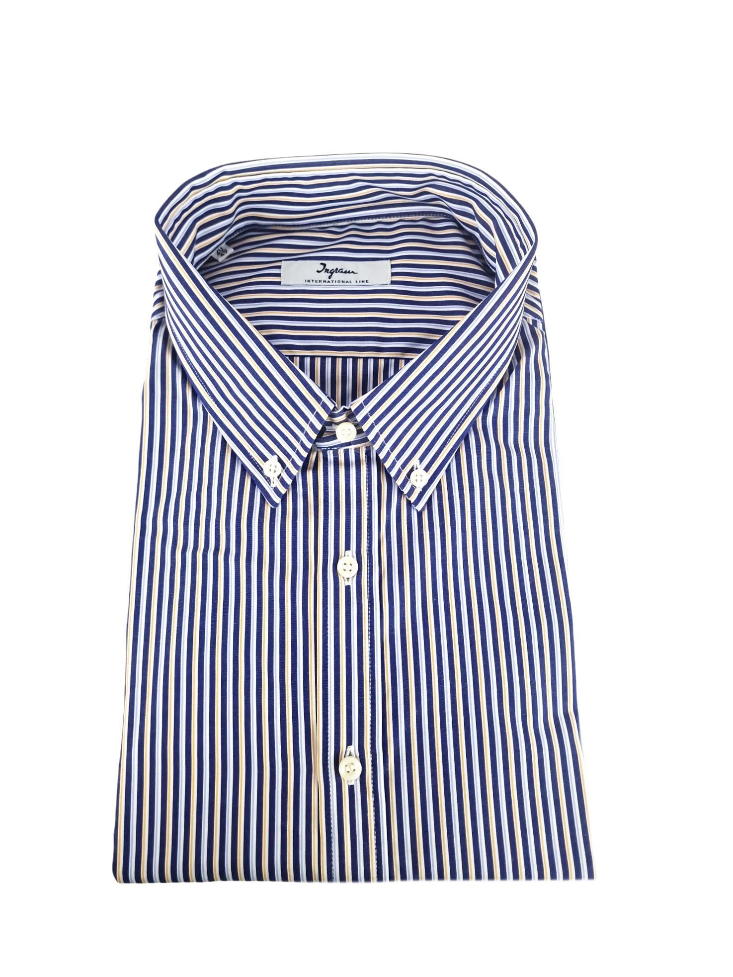 Camicia uomo manica lunga Ingram Regular Fit a righe