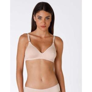 Coppia reggiseni cotton line senza ferretto nudo