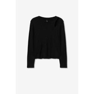 Pullover ml donna glitter lorenzo_1 nero