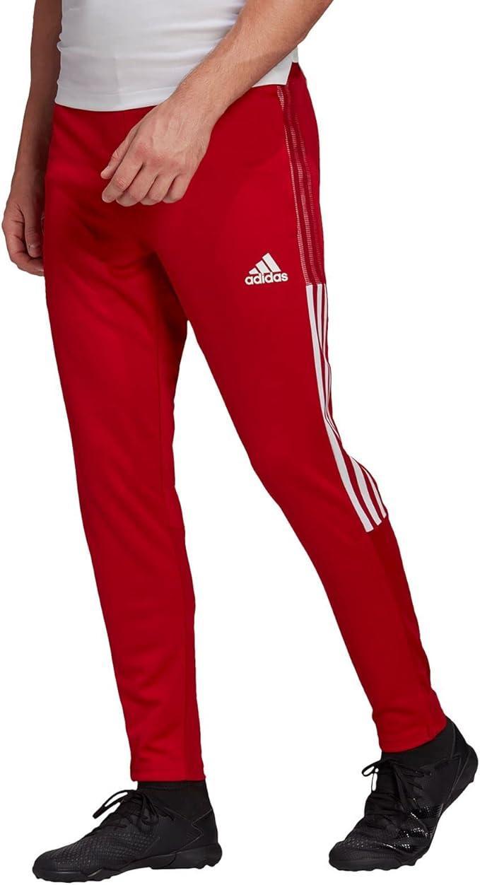 Pantaloni Adidas Tiro 21 League da adulto rosso